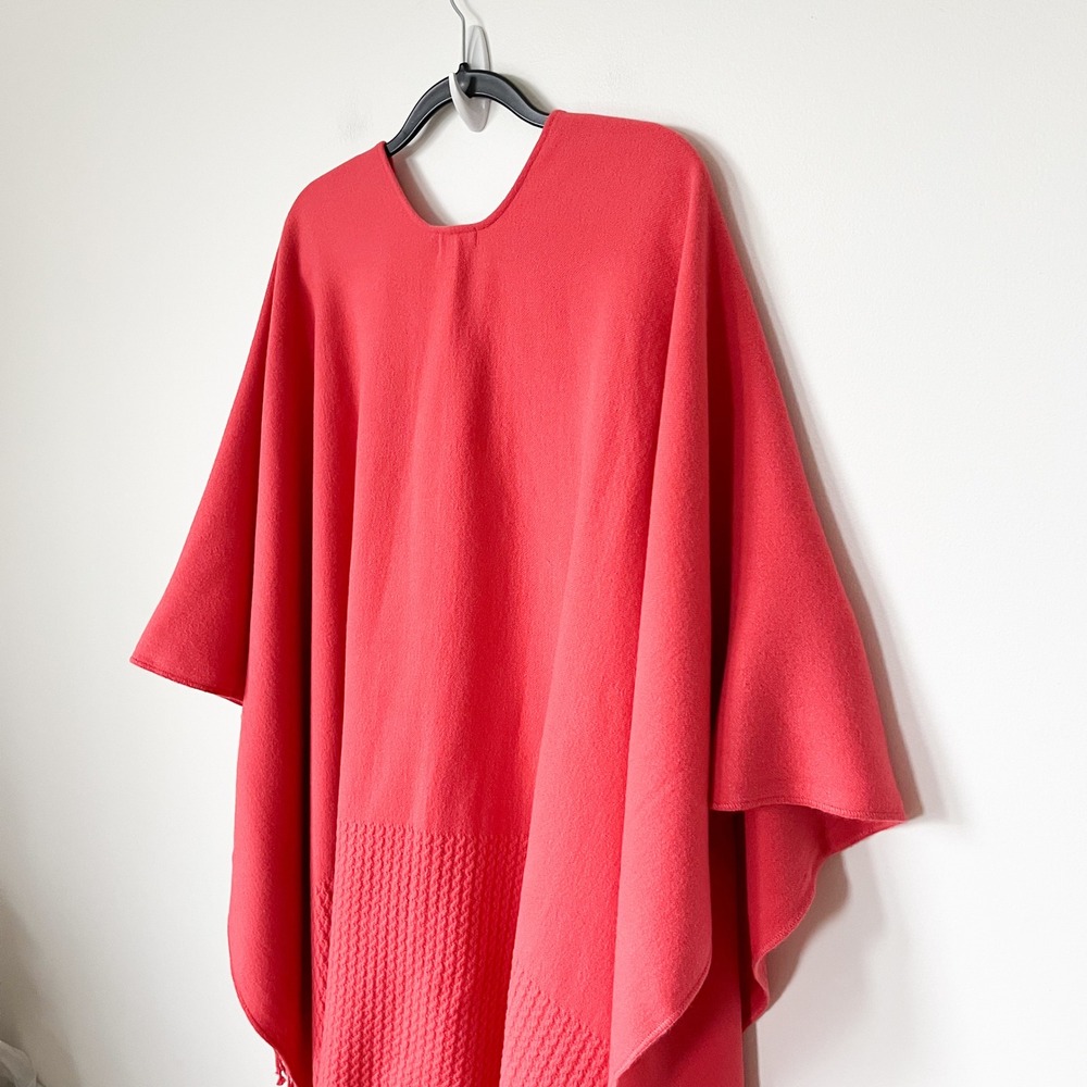 Mersea Travel Wrap Poppy Womens One Size Fringe - Picture 11 of 12